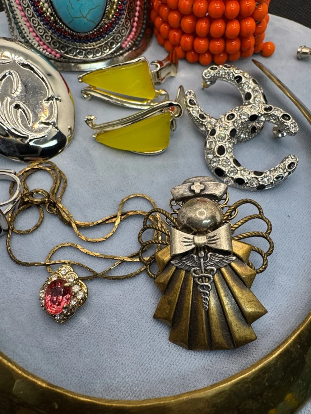 Jewelry Lot: 10 Items. ALL WEARABLE! - Picture 4 of 9